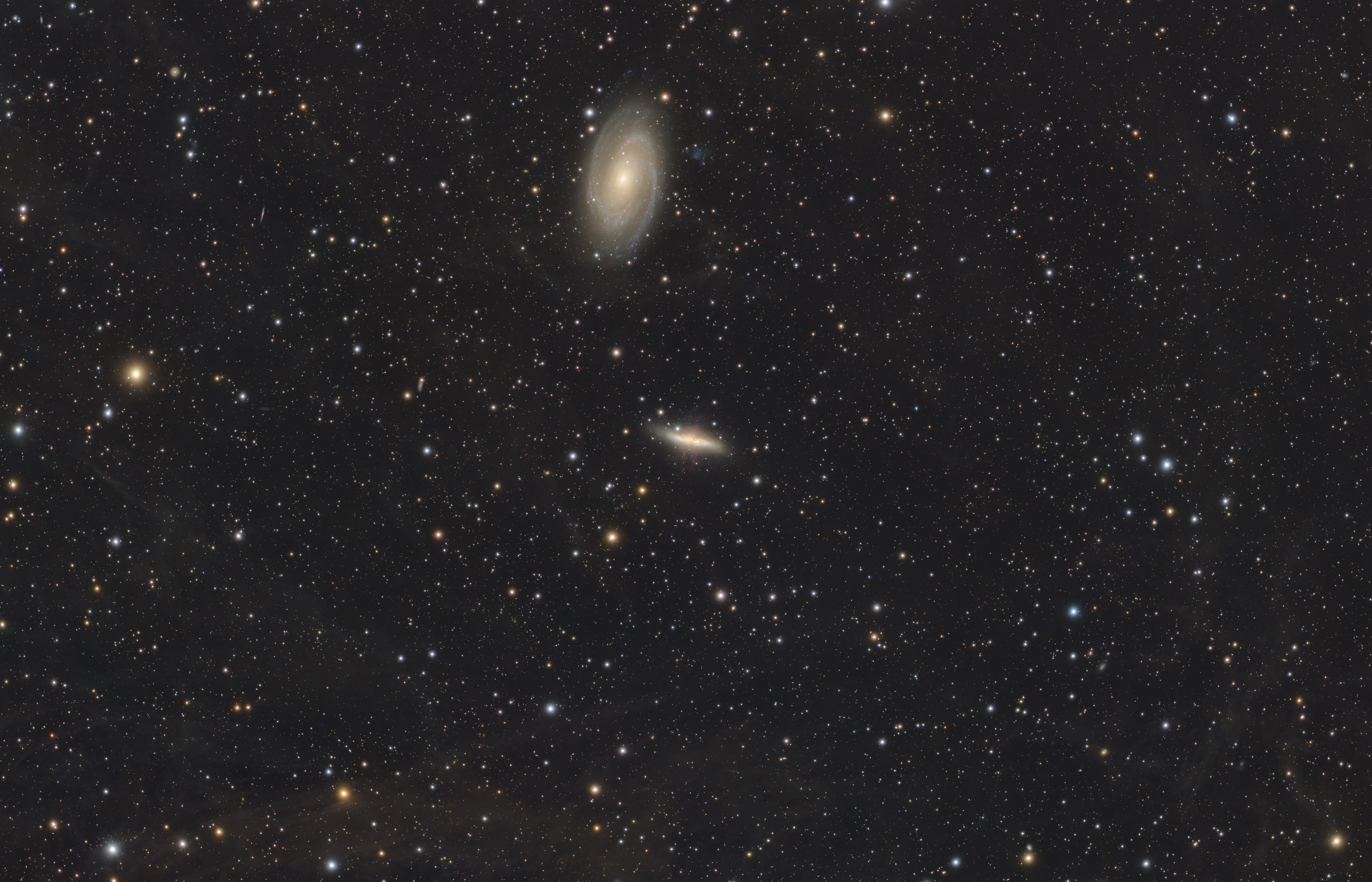 M81 and M82 After Twenty-One Hours